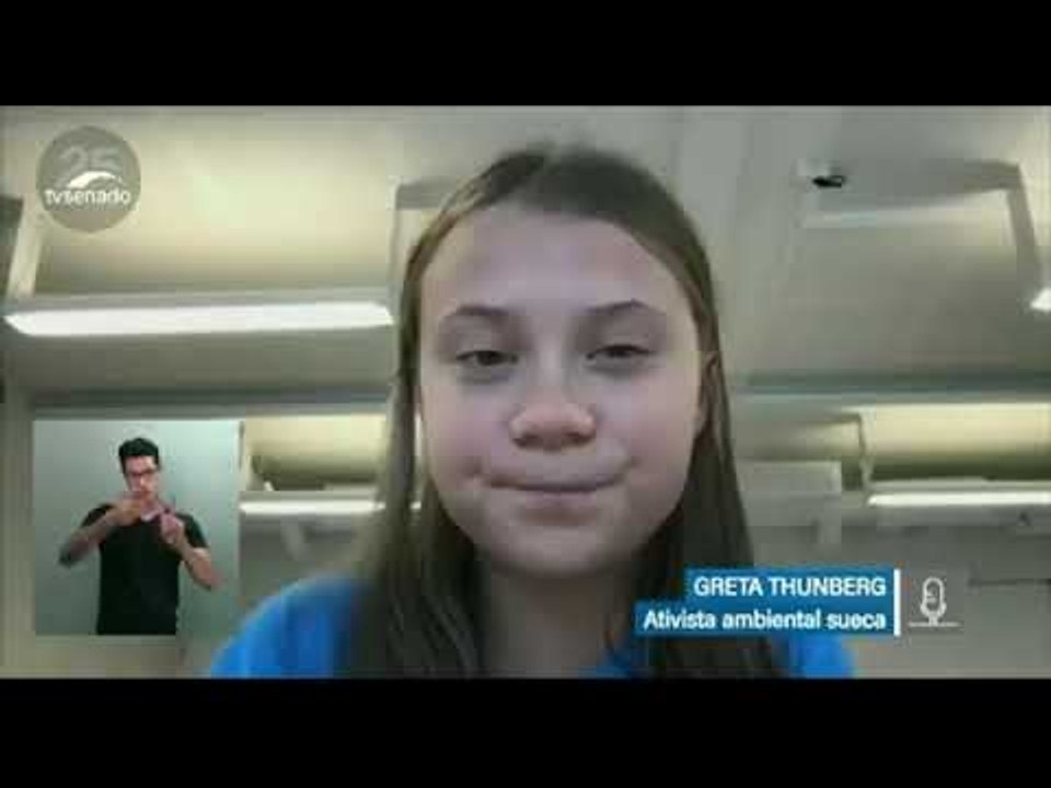 Greta Thunberg: "O que os líderes do Brasil est...