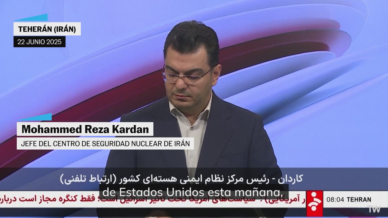 Irán tras el ataque de Estados Unidos: "No hay peligro de radiación"