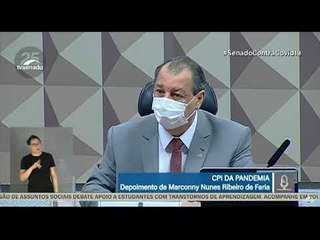 Marconny Faria nega que tenha fugido da CPI: “Tive colapso nervoso”