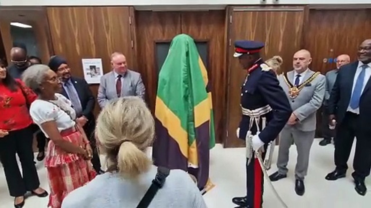 A bronze statue of Mel Chevannes, the first African Caribbean person to become a councillor in Wolverhampton was unveiled at the city's art gallery