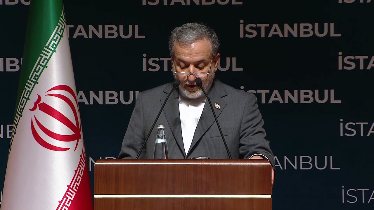 Iran Foreign Minister Press Conference after US Strikes on Nuclear Sites