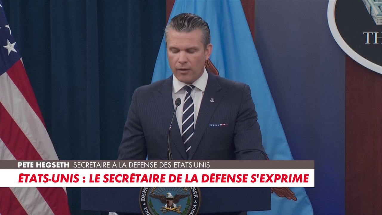 Pete Hegseth : «Beaucoup de présidents ont rêvé de mettre fin au programme nucléaire iranien »