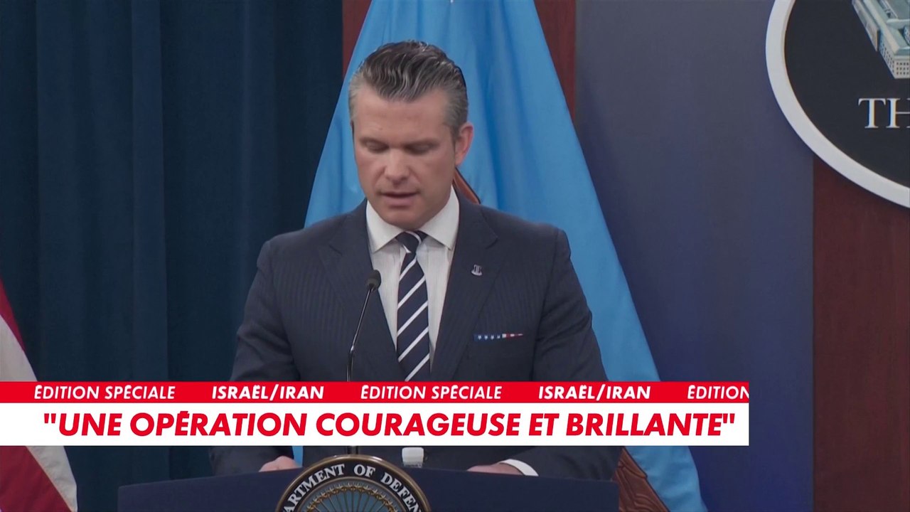 «Les Etats-Unis ne veulent pas la guerre. L'Iran doit écouter le président des Etats-Unis»