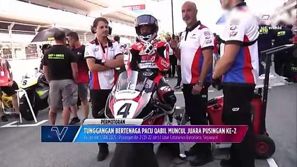 Tunggangan bertenaga pacu Qabil Irfan muncul juara pusingan ke-2