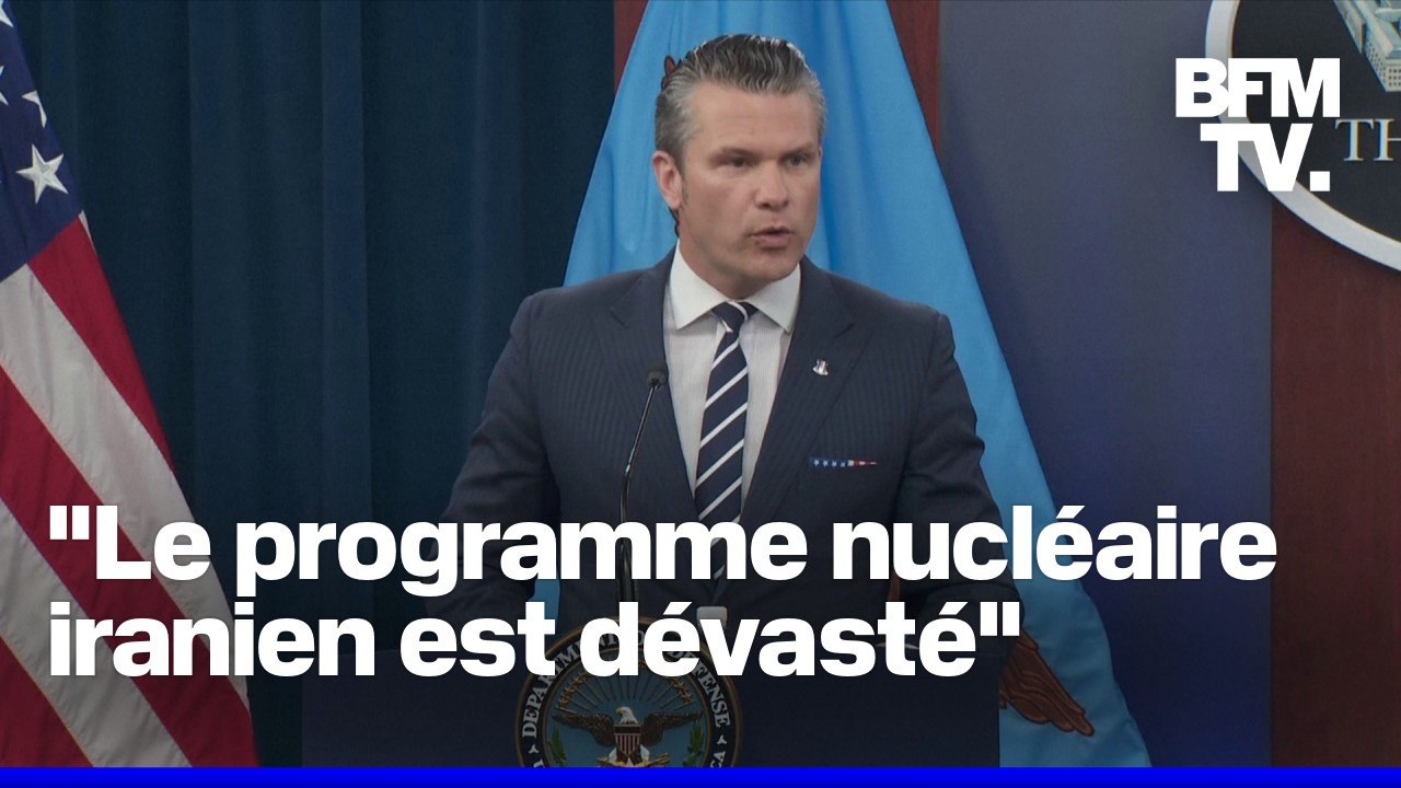 Frappes américaines en Iran: le secrétaire américain à la Défense évoque une "opération historique"