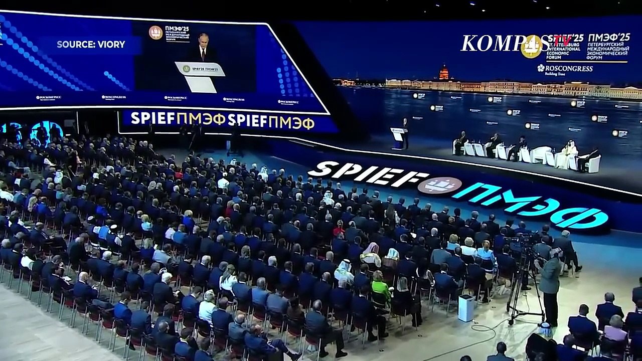 [FULL] Sambutan Presiden Putin Depan Prabowo, Bicara Soal Hilirisasi hingga Industri Militer