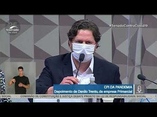 “Estive em eventos públicos com o senador Flávio Bolsonaro”, diz Danilo Trento