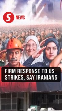 Tehran residents say Iran must give 'firm' response to US strikes