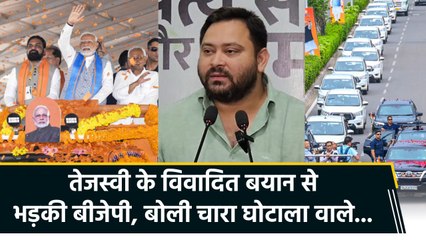 तेजस्वी यादव के पॉकेटमार वाले बयान से बिहार की सियासत गर्म, BJP ने याद दिलाया चारा घोटाला