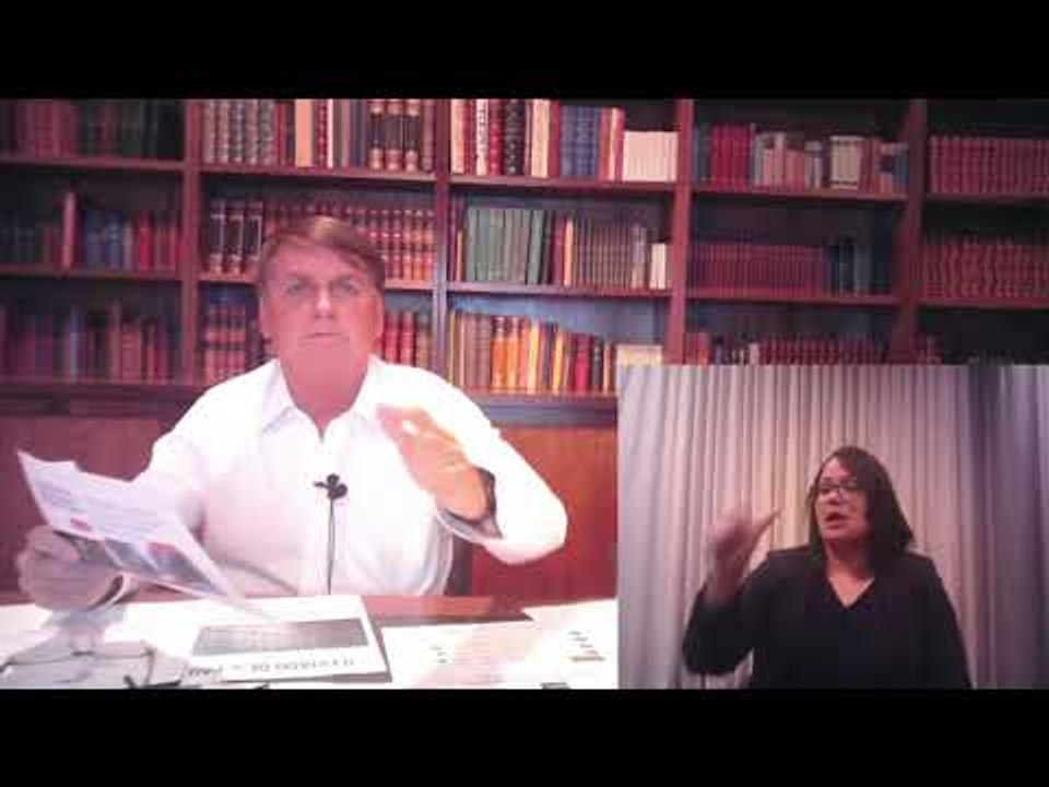 Em live, Bolsonaro usa infecção de Queiroga par...