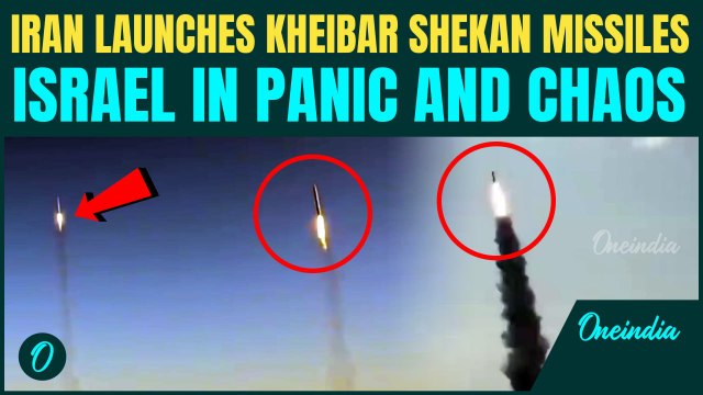Iran Launches 20th Missile Wave On Israel With Kheibar Shekan Debut, Over 80 Israelis Wounded