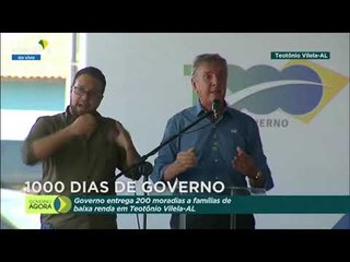 Collor pede que população se una ao presidente eleito "em 1998"