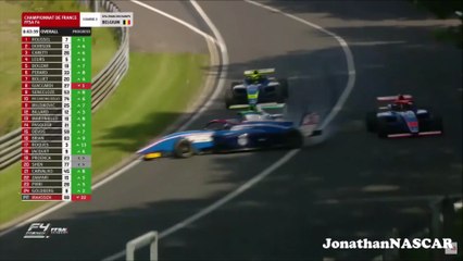 Big Crash Spa-Francorchamps 2025 French F4