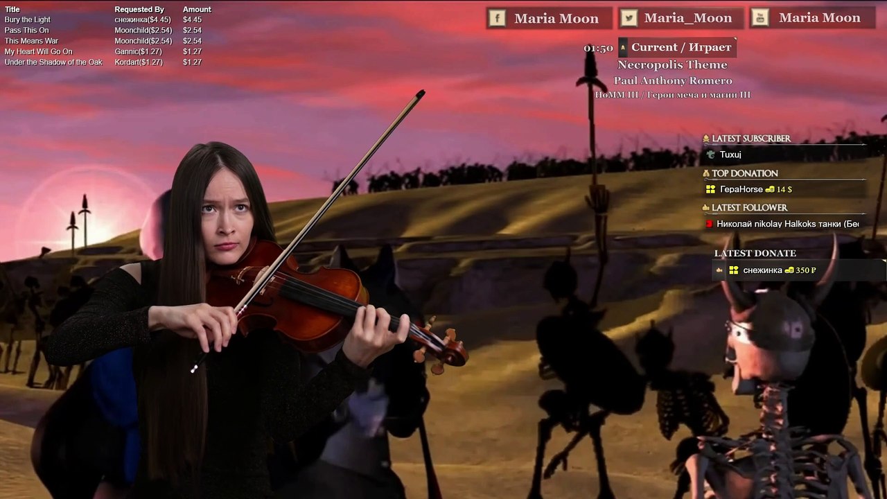 Necropolis Theme (HoMM 3) — Violin Cover | Paul Anthony Romero ⚔️
