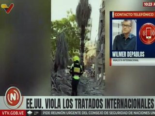 Analista Wilmer Depablos: La política exterior de los EE. UU. la maneja el lobby sionista
