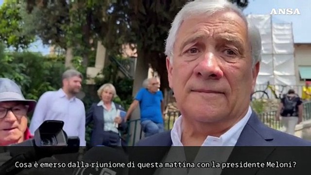 Iran, Tajani: Governo al lavoro per tutelare i nostri concittadini