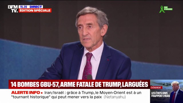 Frappes américaines en Iran: Une opération qu'on n'a jamais vue quasiment depuis la guerre du Golfe , explique le Général de l'Armée de l'air, Patrick Dutartre