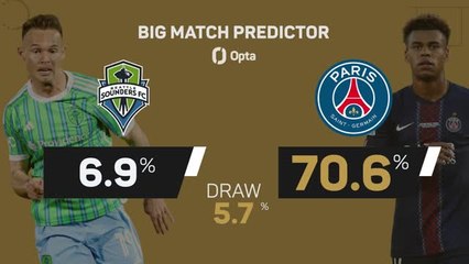 Seattle Sounders v PSG - Big Match Predictor
