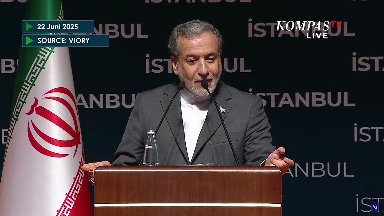 [FULL] Menteri Luar Negeri Iran Kutuk Amerika Serang Fasilitas Nuklir: Langgar Piagam PBB!