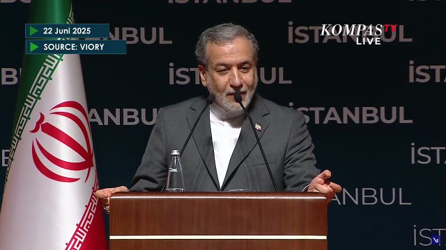 [FULL] Menteri Luar Negeri Iran Kutuk Amerika Serang Fasilitas Nuklir: Langgar Piagam PBB!