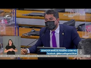 “Se isso aqui é um circo, o senhor é o palhaço”, diz Randolfe a Marcos Rogério