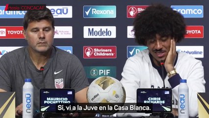 Pochettino se pone "muy celoso" de la Juve... por su visita a la Casa Blanca
