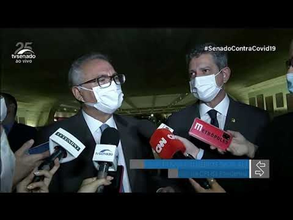 Queiroga vai ser “exemplarmente” indiciado, diz Renan Calheiros