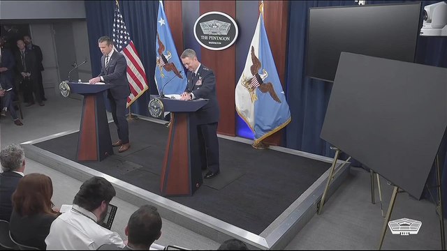 Pentagon: Hegseth Says U.S. Strikes on Iran Not Aimed at Regime Change