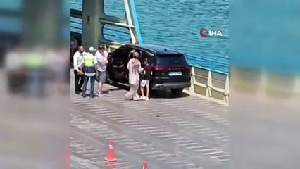 1 yaşındaki bebek araçta mahsur kaldı!