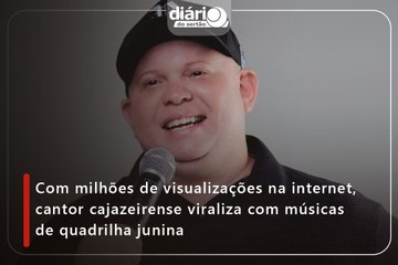 Com milhões de visualizações na internet, cantor cajazeirense viraliza com músicas de quadrilha junina