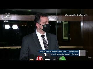 "Estou trabalhando por isso", diz Pacheco, sobre sabatina de Mendonça