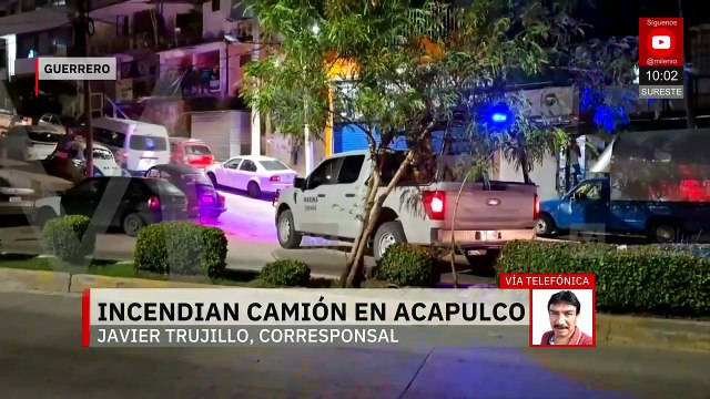 En Guerrero incendian autobús con 5 cuerpos en su interior