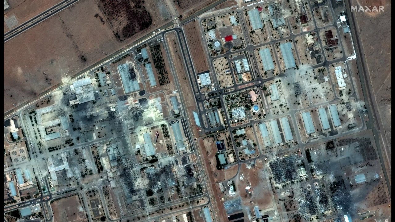 Stunning Satellite Photos Show Impact of U.S. Strikes on Iran’s Nuclear Sites