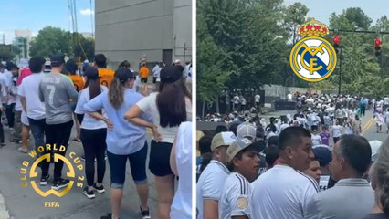 Real Madrid vs. Pachuca: Afición merengue comienza a inundar el Bank of America Stadium en Charlotte