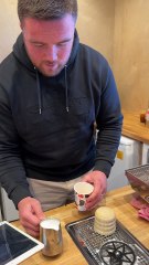 Zander Fagerson Shows Off Latte Art Skills in Coffee Shop Visit ☕️