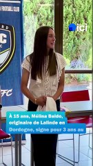 La Périgourdine Mélina Baldo signe à l'OL Lyonnes