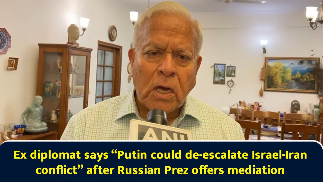 Ex diplomat says “Putin could de-escalate Israel-Iran conflict” after Russian Prez offers mediation