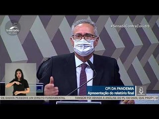 Renan diz que disseminação de fake news foi responsável por mortes na pandemia