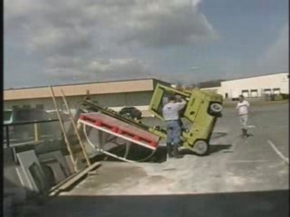 Régis et son fenwick