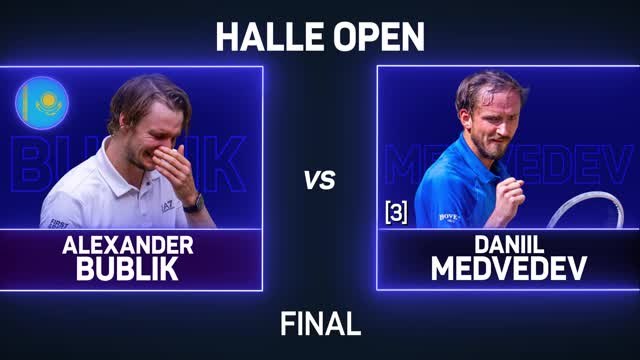 Bublik secures second Halle Open title