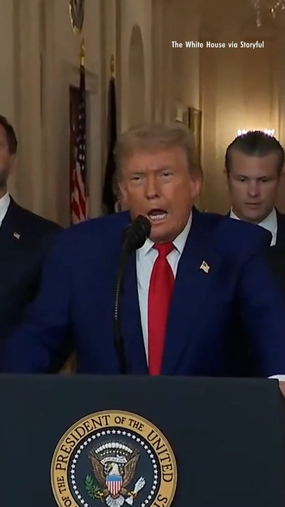 President Trump Announces Bombings of 3 Iran Nuclear Sites as U.S. Joins Israel’s War