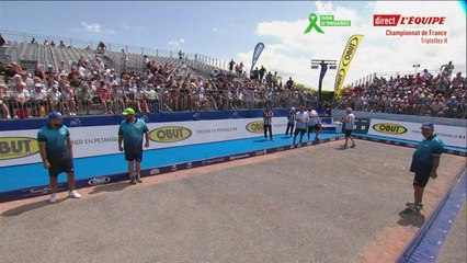 Pétanque - Le replay des 1/2 finales triplettes messieurs - 107923 - Tous sports