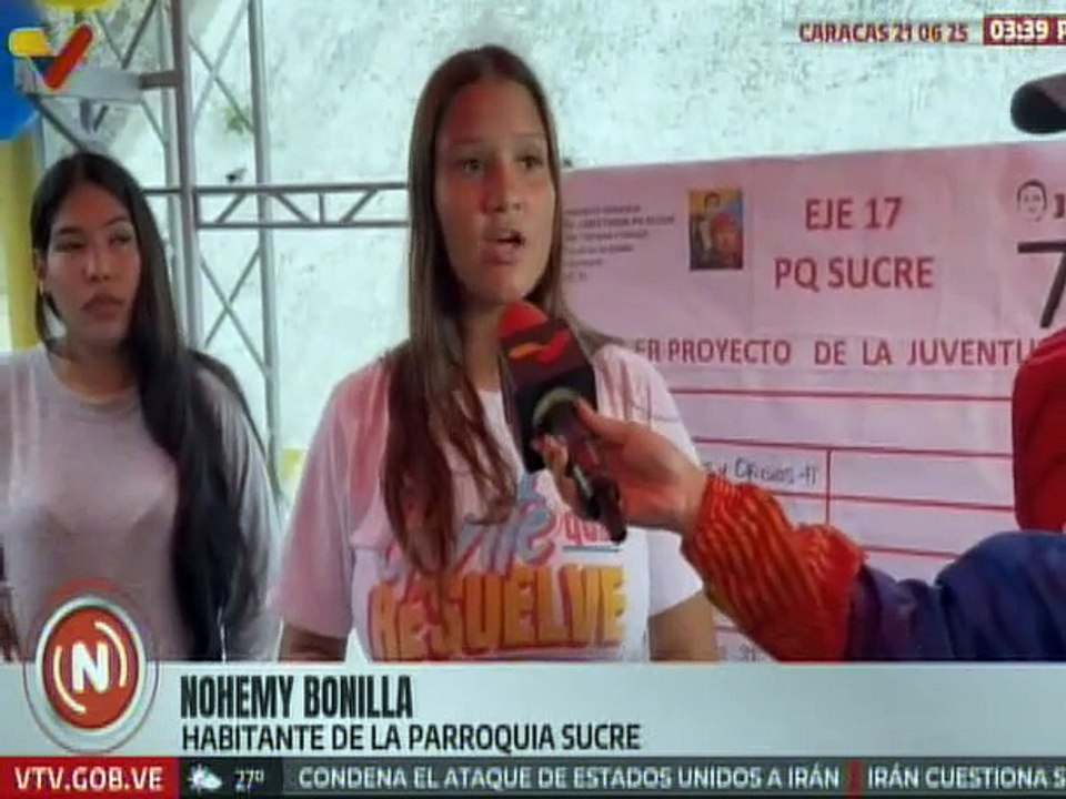 Juventud caraqueña postuló proyectos en el marco de las 7 Transformaciones