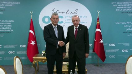 Cumhurbaşkanı Erdoğan, BM UNRWA Genel Komiseri Lazzarini’yi kabul etti