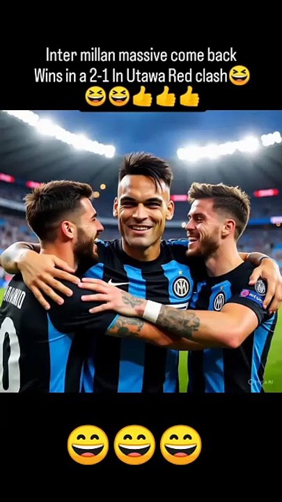 Inter millan wins Utawa Red in shocking 2-1 win