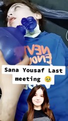 Sana Yousaf ko Goolee Lagnay k baad jab Saanss nahi aa raha tha