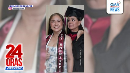 ONLINE EXCLUSIVE: Mikee Quintos, graduate na sa college after 10 years; Babrie Forteza at Kyline Alcantara, enjoy sa kanilang running era together | 24 Oras Weekend