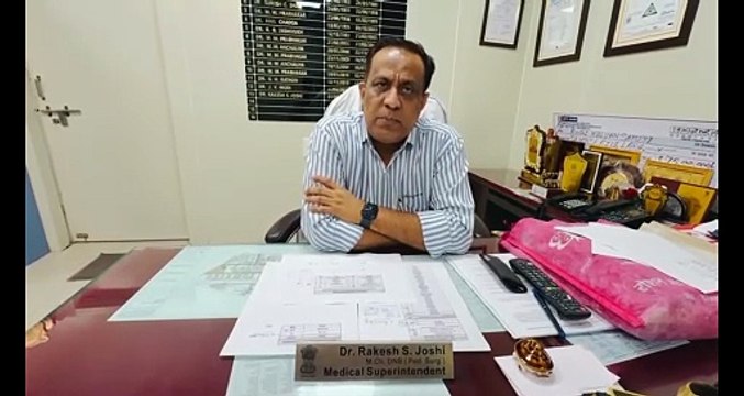 #GUJARAT #AHMEDABAD MEDIA BRIEFING BY Dr RAKESH JOSHI CIVIL HOSPITAL ON DNA MATCHING OF PLANE CRASH VICTIM