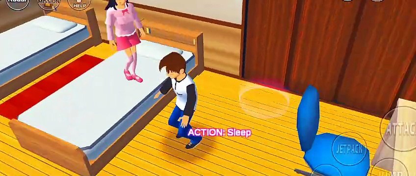 Sakura boy is in romantic mode 😂 | Sakura school simulator