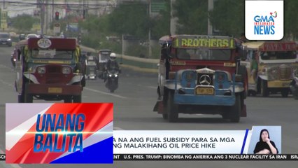 DOTr, inihahanda na ang fuel subsidy para sa mga maaapektuhan ng malakihang oil price hike | Unang Balita